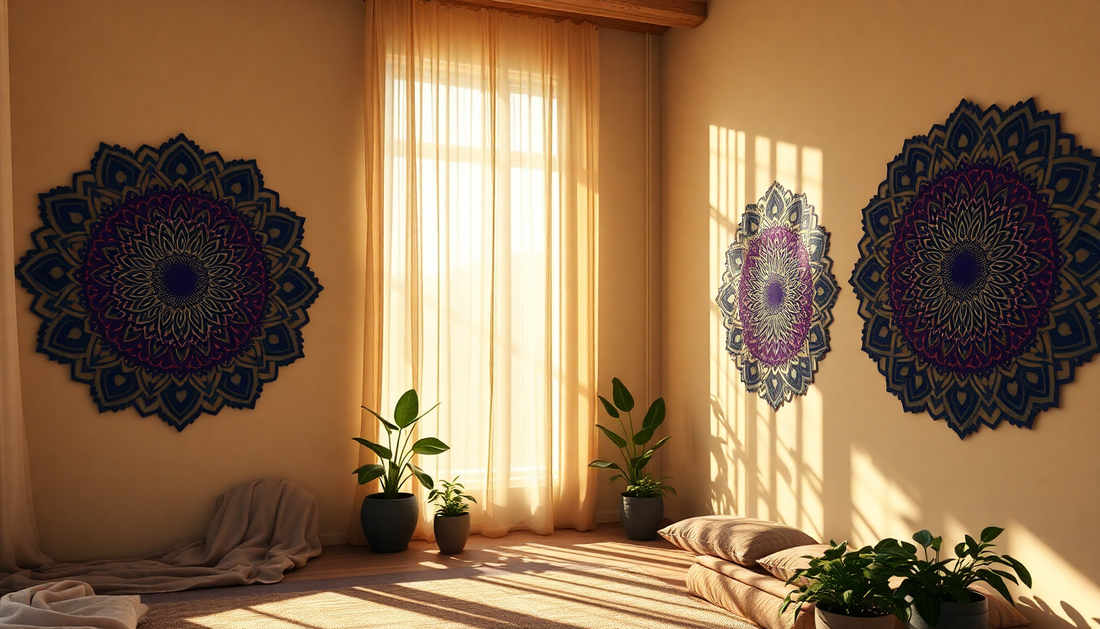 Elevate Your Space: Infusing Spiritual Serenity with Mandala Designs