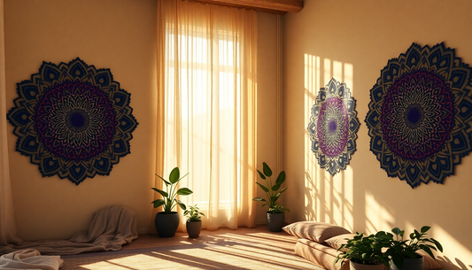 Elevate Your Space: Infusing Spiritual Serenity with Mandala Designs